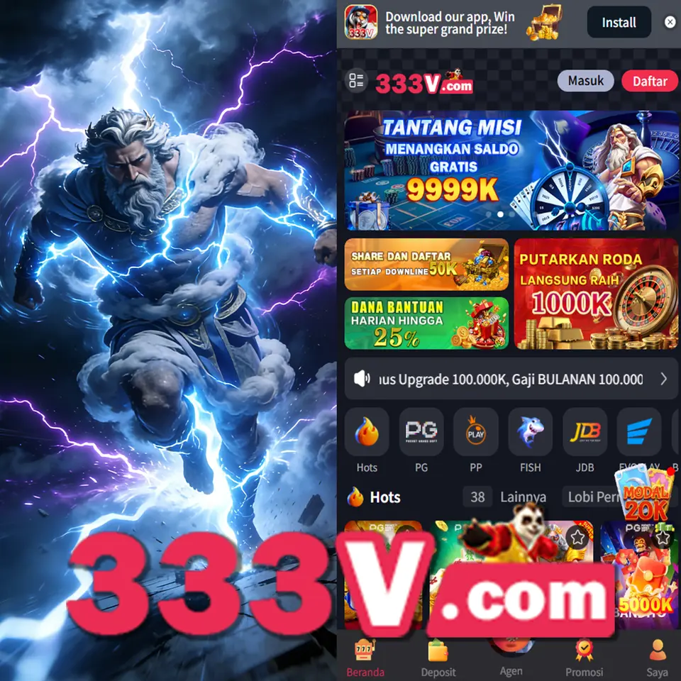 333V Masuk Resmi 2026 Aplikasi